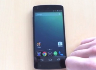 Video thực tế đầu tiên về Google Nexus 5