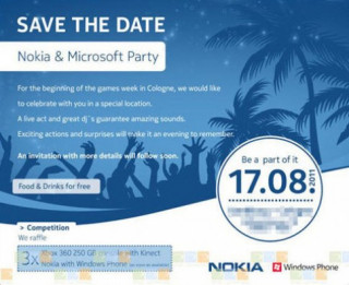 Windows Phone của Nokia có thể ra mắt vào 17/8