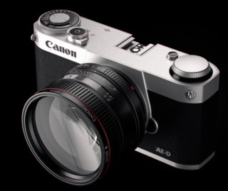 Ý tưởng máy ảnh mirrorless của Canon