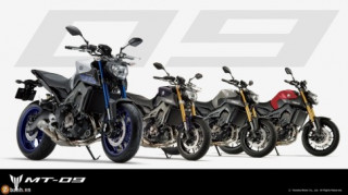 Yamaha MT-09 2016 ra mắt màu mới thể thao hơn