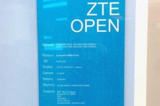 ZTE Open - smartphone đầu tiên chạy hệ điều hành Firefox