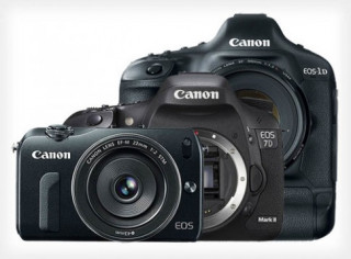 Canon sẽ ra 3 máy ảnh ống kính rời vào đầu năm sau