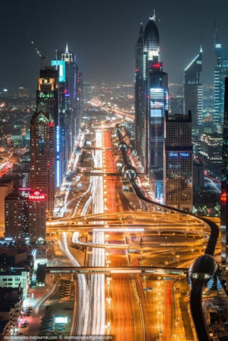 Chùm ảnh: Dubai hoa lệ và lộng lẫy nhìn từ trên cao