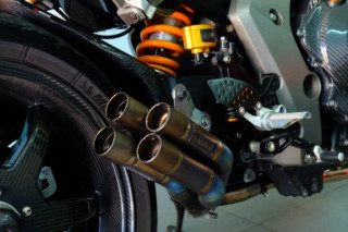 [Clip] Test pô MIVV 4 nòng đầy uy lực trên Honda CB1000R