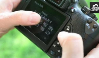 Dùng thử màn hình cảm ứng trên Canon 650D