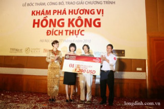 Giải đặc biệt của ‘Khám phá hương vị Hong Kong đích thực’