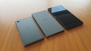 Hình ảnh chi tiết của Xperia Z5, Z5 compact và Z5 Premium , camera vẫn không lồi.