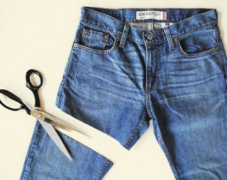 “Hô biến” chiếc quần jeans cũ trở thành chiếc quần “không đụng hàng”