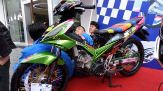 Hội thi trang trí xe đẹp Yamaha 2013 tại Đà Nẵng