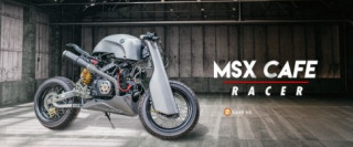 Honda MSX độ siêu ấn tượng với phiên bản Cafe Racer