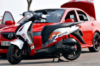 Honda PS độ phong cách Repsol