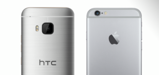 iPhone 6 và HTC M9 đọ độ bền