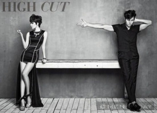 Jung Woo Sung và Han Hyo Joo tình tứ trên tạp chí