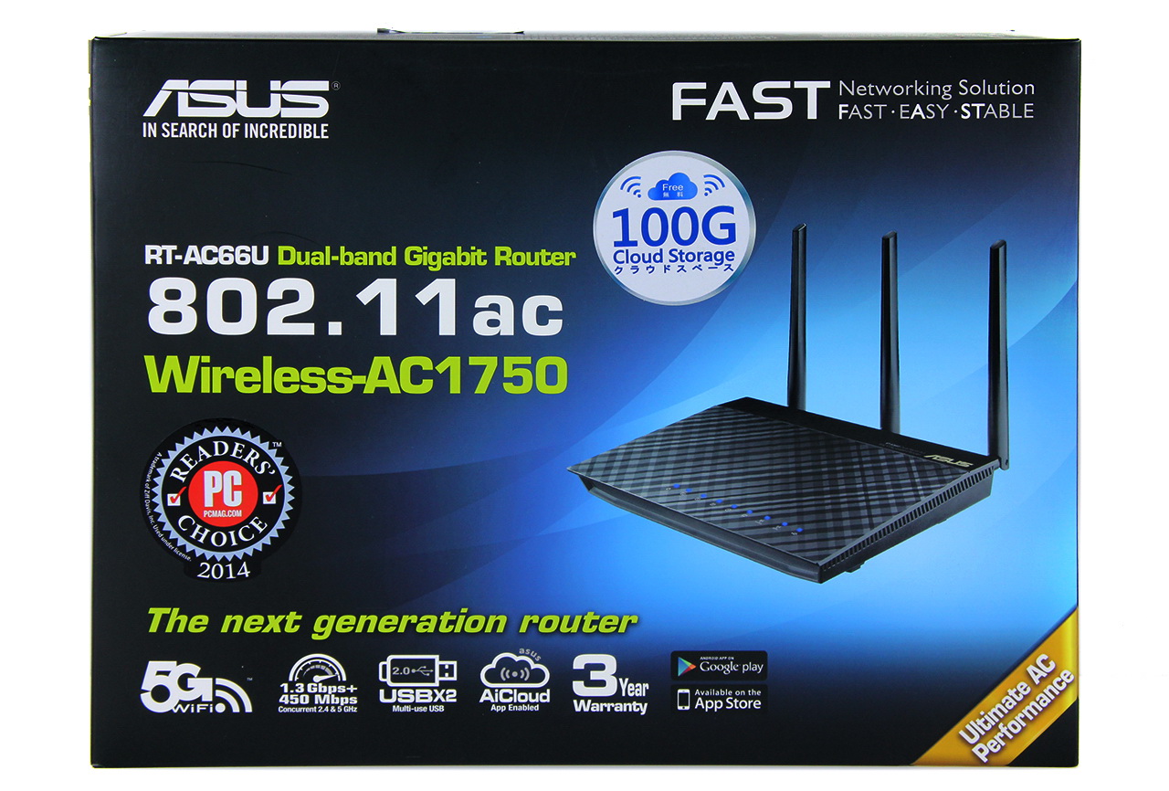 Khui hộp Router ASUS RT-AC66U