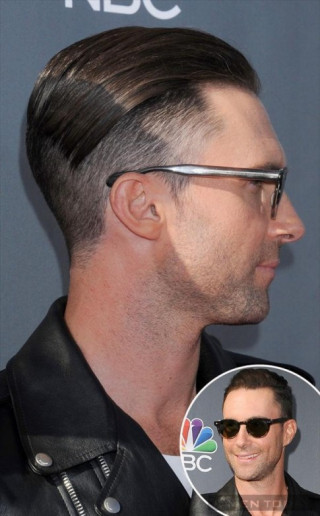 Kiểu tóc mới cực ấn tượng của Adam Levine