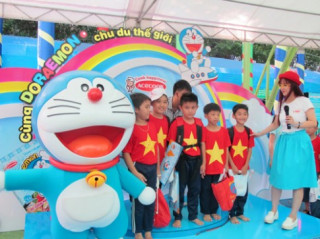 Mèo máy Doraemon tới TP HCM