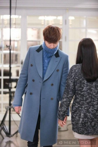 Phối trench coat cho chàng mùa đông “chuẩn men” như Kim Tan