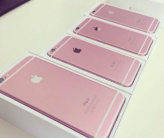 Rò rỉ hàng loạt iPhone 6s / 6s Plus màu hồng