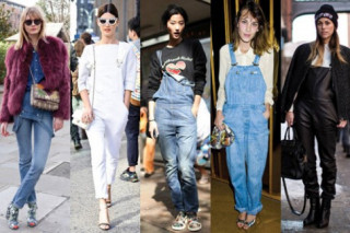 5 cách diện quần yếm xinh ngất ngây