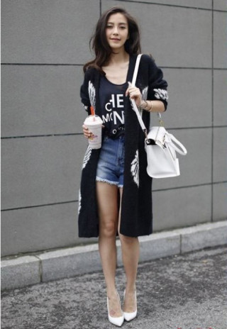 Áo cardigan dáng dài chiều lòng phái đẹp Nam - Bắc