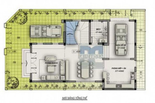 Biệt thự mini 3 tầng trên đất 9,79 m x 14,9 m