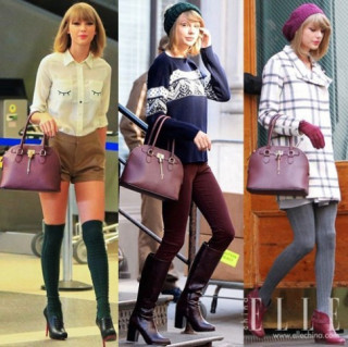 Bóc mác túi hàng hiệu của Taylor Switf
