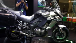 Cận cảnh mẫu xe thể thao đường trường Kawasaki Versys 1000 ABS đầu tiên tại Việt Nam