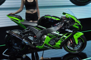 Chiêm ngưỡng chi tiết Kawasaki ZX10R 2016 tại Sài Thành