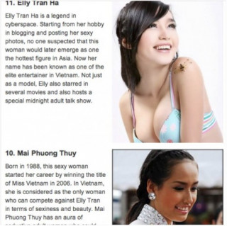 Đàn ông Mỹ ‘chọn’ Mai Phương Thúy, Elly Trần