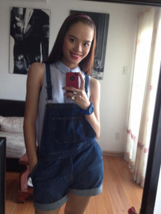 Diện đồ jeans ‘chất’ như hotgirl Cuộc đua kỳ thú