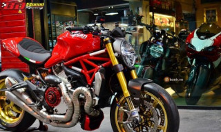 Ducati Monster 1200S mượt mà với dàn đồ chơi hàng hiệu