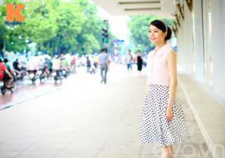Eva đẹp: Dịu ngọt như nàng 20 cùng chấm bi