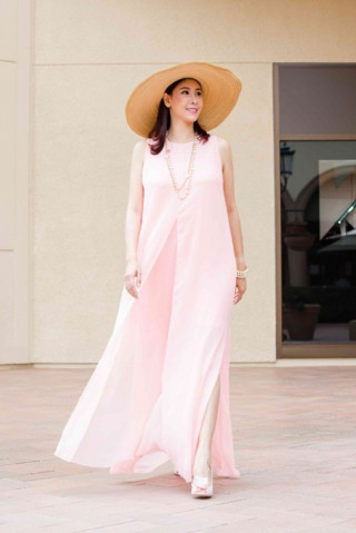 Hà Kiều Anh thanh lịch trên đường phố nước Mỹ