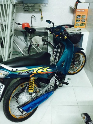 Honda Fu2 độ thành Wave 125 thái