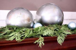 Làm quả cầu thủy tinh trang trí Noel