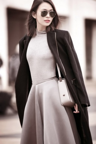 Mâu Thủy khoe street style giữa Lincoln Center