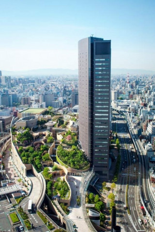 Namba Park - 8 bậc xanh mát của Osaka