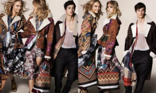 Nghệ thuật và truyền thống tràn về với Burberry thu đông 2014