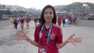 PV Hàn Quốc gây sốt World Cup nhờ ‘dao kéo’