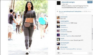 Rihanna bất ngờ mặc đồ H