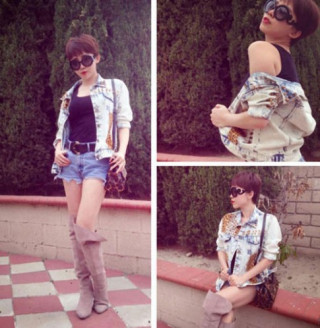 Sao Việt cá tính muôn màu cùng áo khoác denim
