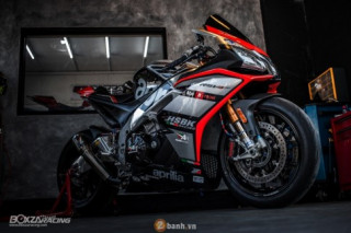 Siêu phẩm Aprilia RSV4 RF cực chất trong bản độ đỉnh của đỉnh
