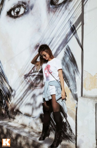 Street style bụi bặm của nữ rapper Suboi