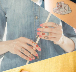“Xăm yêu” phong cách vintage hút giới trẻ