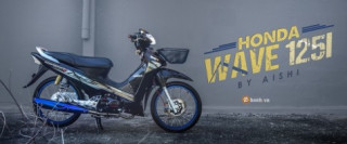 Ấn tượng cùng Honda Wave 125i độ phong cách tại Thái