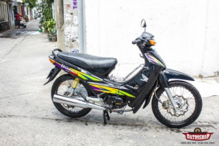 Đơn giản nhưng đầy ấn tượng với chiếc Wave 110 độ