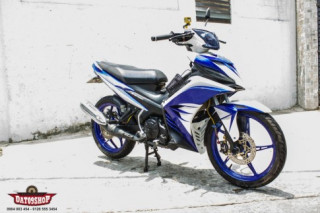 Exciter 135 độ chế mủ đầy phong cách cùng dàn chân nổi bật