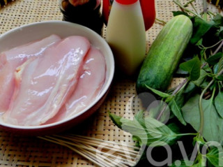 Gà sốt mayonnaise áp chảo