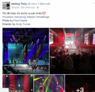 Hoàng Thùy bật khóc khi sải bước tại show hàng đầu nước Anh