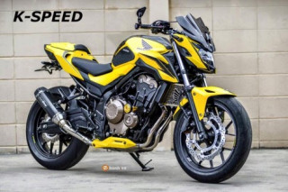 Honda CB500F đầy phong cách trong phiên bản Dark Moon